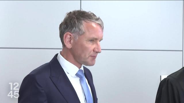 Björn Höcke, un des leaders du parti d'extrême droite AfD, devant les tribunaux pour avoir utilisé un slogan nazi.