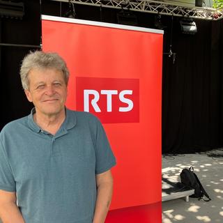 Pascal Tissières, ingénieur-géologue, directeur du Musée des sciences de la terre à Martigny. [RTS - Anouk Wehrli]