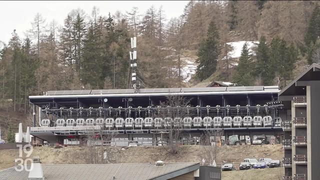 La tempête de foehn a provoqué la fermeture de plusieurs domaines skiables dans les Alpes
