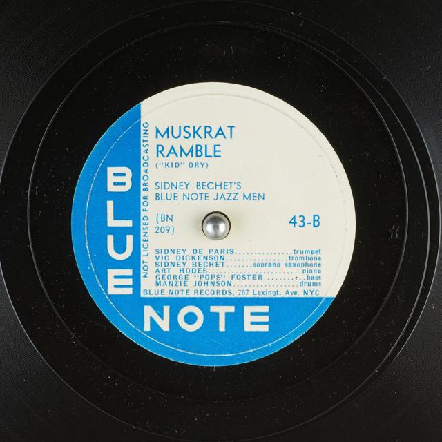 Muskrat ramble / Sidney Bechets [Album Cover]