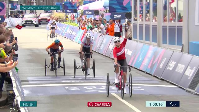 Paralympiques, cyclisme sur route dames T1-2: Celine van Till (SUI) est vice-championne olympique