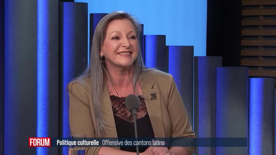 Union des cantons latins au niveau culturel : interview de Nuria Gorrite