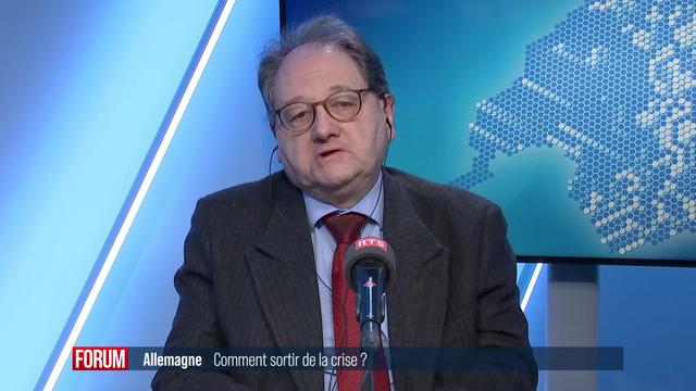 L'Allemagne devient la première économie européenne en récession: interview de Gilbert Casasus