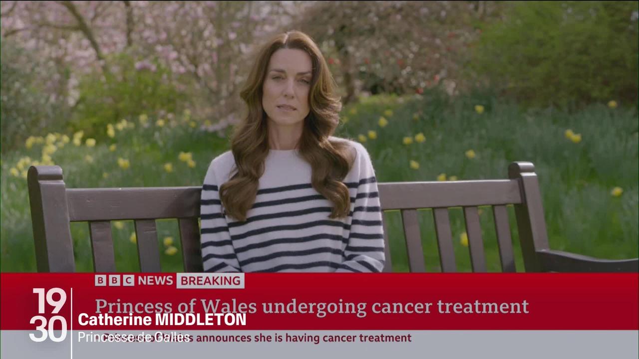 La princesse de Galles Kate Middleton souffre d'un cancer