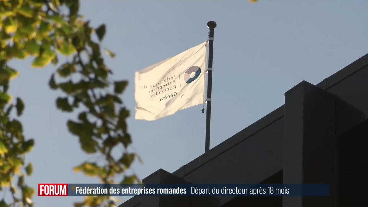 Le directeur de la Fédération des Entreprises Romandes part après seulement 18 mois