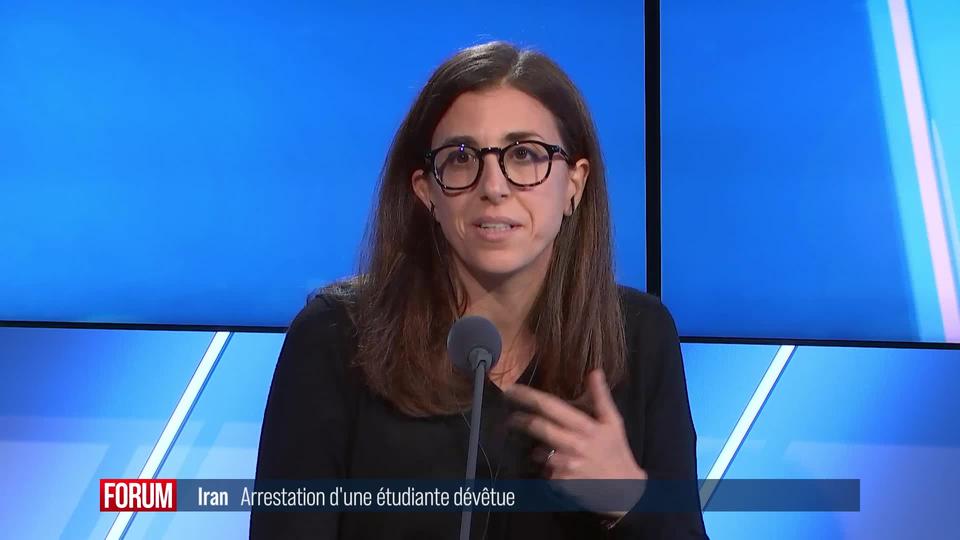 Une jeune Iranienne se déshabille pour dénoncer la police des mœurs: interview de Mitra Sohrabi