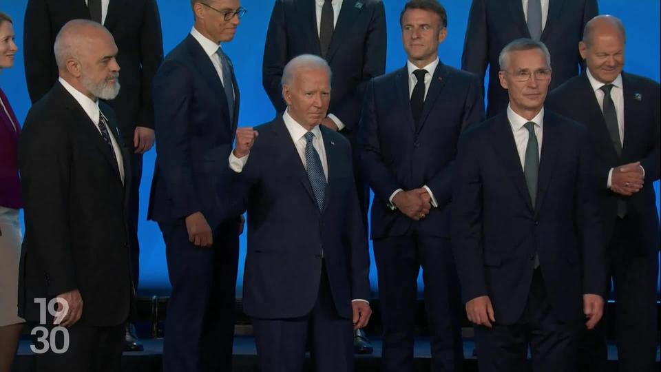 L'OTAN célèbre ses 75 ans avec de gros défis, entre la guerre en Ukraine et la santé de Joe Biden