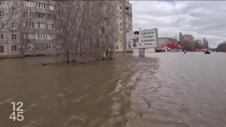 Des régions entières de Russie et du Kazakhstan menacées par d'importantes inondations.