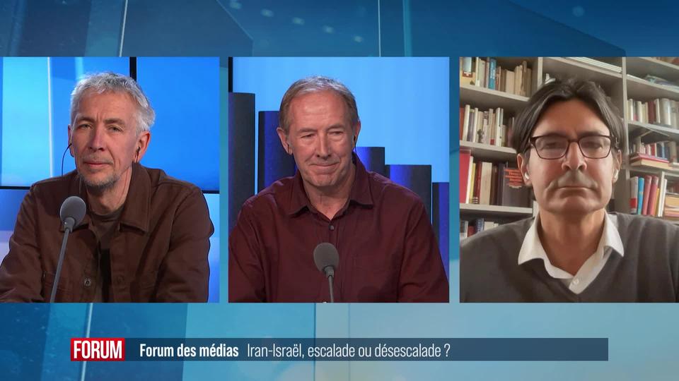 Forum des médias (vidéo) - Iran-Israël, escalade ou désescalade?