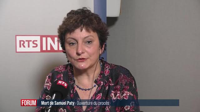 Ouverture du procès pour l’assassinat de Samuel Paty: interview de Joëlle Alazard