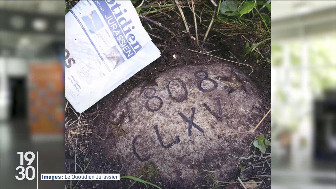 Disparue depuis son vol en 2005, la pierre d’Unspunnen a refait surface dans un cliché. Le minéral serait enterré dans le Jura