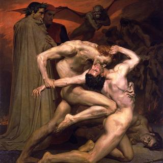 Dante et Virgile en enfer, par William Bouguereau. [Wikimedia Commons - William Bouguereau]