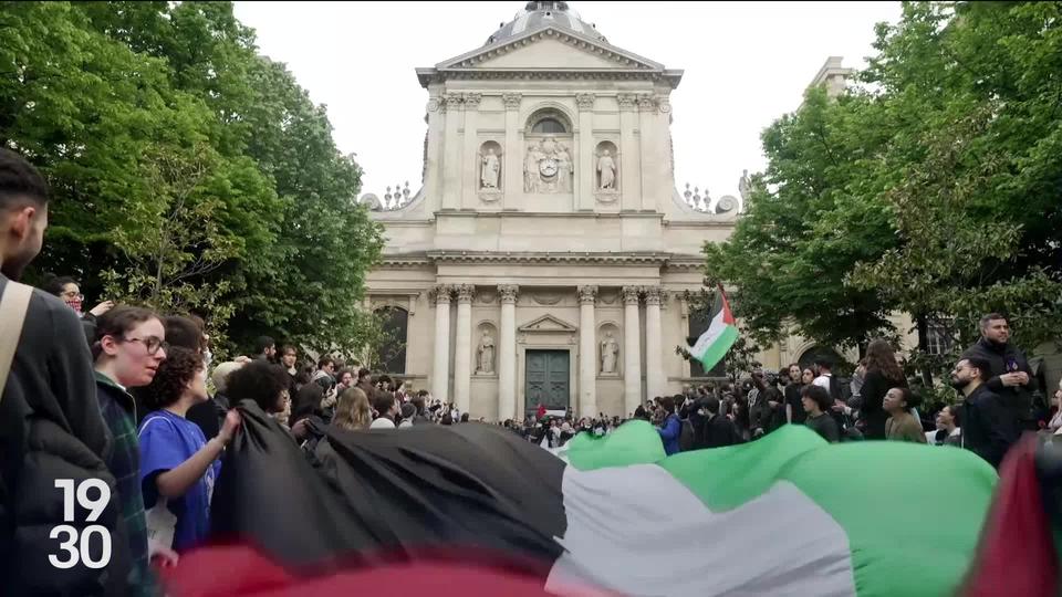 Le mouvement des étudiants en soutien aux Palestiniens s’étend à travers toute la France