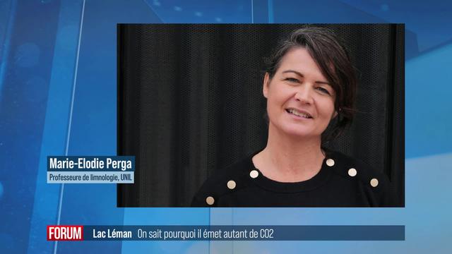 On sait enfin pourquoi le lac Léman émet autant de CO2: interview de Marie-Elodie Perga