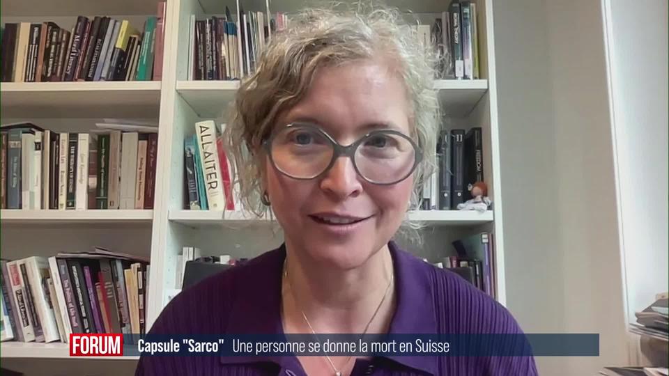 Pourquoi la capsule "Sarco" dérange? Interview de Samia Hurst (vidéo)