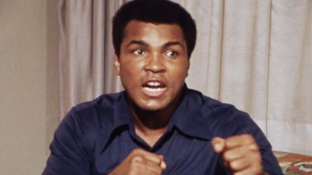Le boxeur Mohammed Ali en 1976. [RTS]