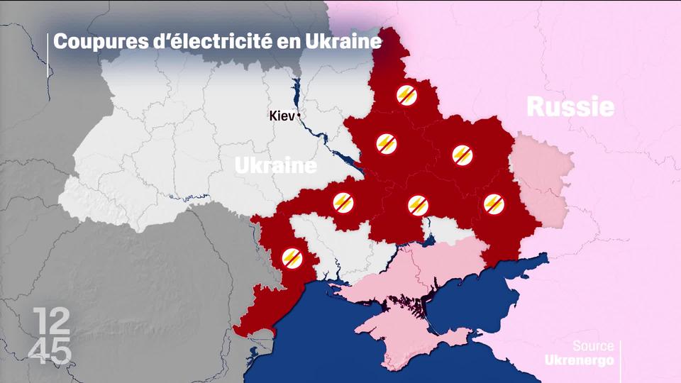 La Russie a déployé 60 drones et lancé 90 missiles sur le sol ukrainien pour saboter les installations énergétiques du pays