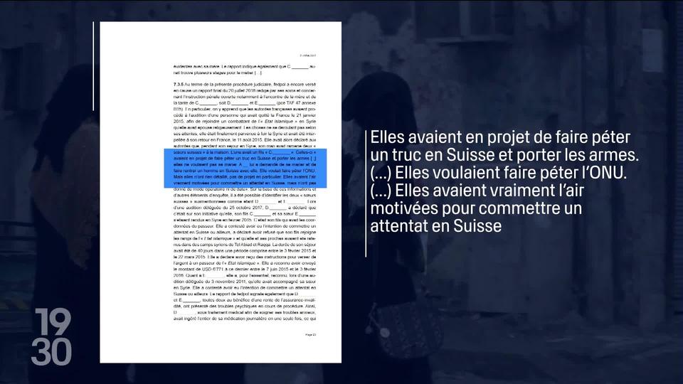 Deux sœurs vaudoises bientôt jugées par le Tribunal pénal fédéral pour avoir envisagé un attentat contre l’ONU, à Genève, et la Gay Pride, à Zurich