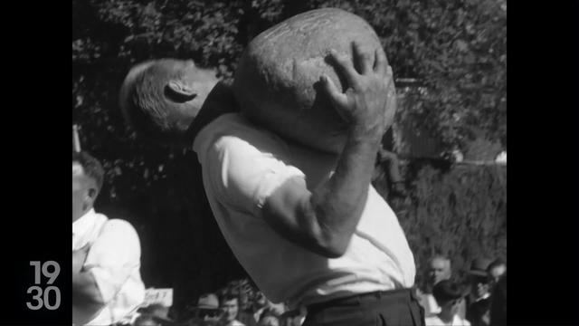 Il y a 40 ans, la légendaire pierre d'Unspunnen était dérobée par le groupe Bélier