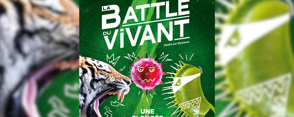 La couverture du livre "La battle du vivant" aux Éditions De Boeck Supérieur (2023). ["La battle du vivant" - Éditions De Boeck Supérieur]