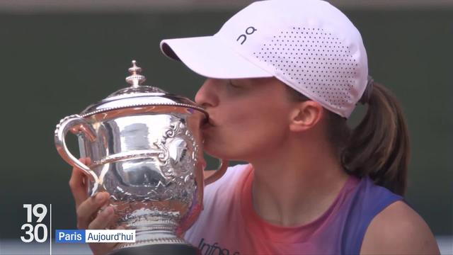 Tennis: la Polonaise Iga Swiatek a remporté une 4e fois le tournoi de Roland-Garros