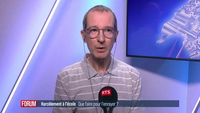 Comment enrayer le cyberharcèlement scolaire? Interview de Pierre-Alain Porret