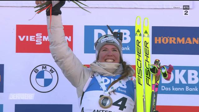 Biathlon: Lena Häcki-Gross (SUI) déroche sa première victoire en carrière