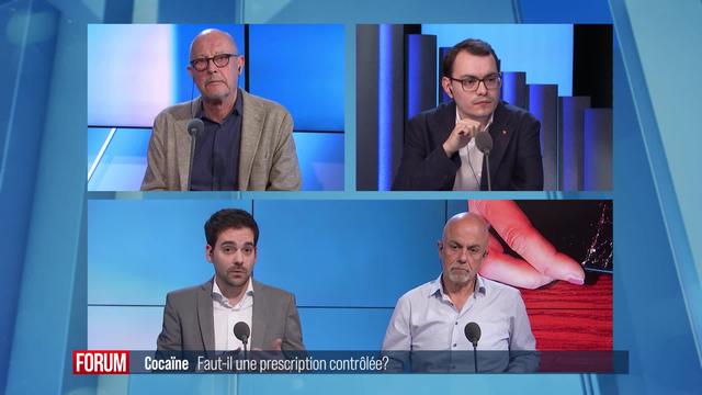 Faut-il prescrire de la cocaïne contre le crack? Débat entre Jean-Marc Guinchard et Valentin Christie (vidéo)