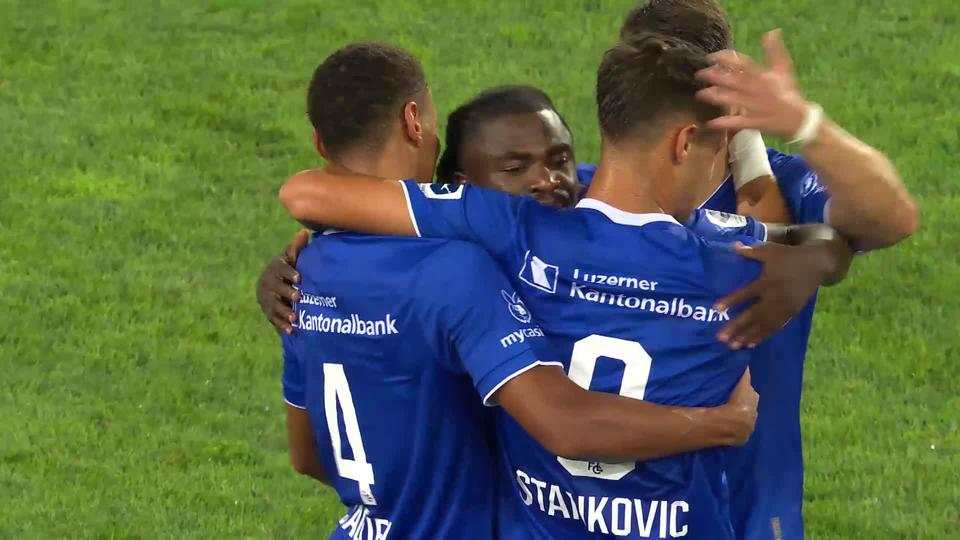 3ème journée, Lucerne - Sion(1-0): les hommes de Didier Tholot repartent bredouille de Swissporarena