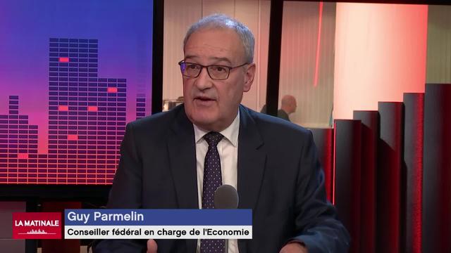 L'invité de La Matinale (vidéo) - Guy Parmelin, conseiller fédéral (UDC-VD) en charge de l’économie