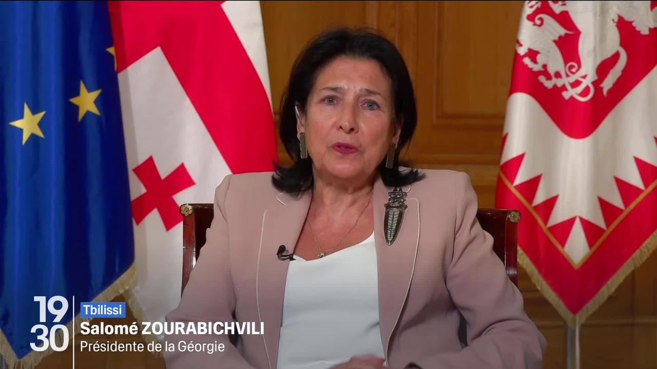 Entretien avec la présidente de Géorgie, Salomé Zourabichvili