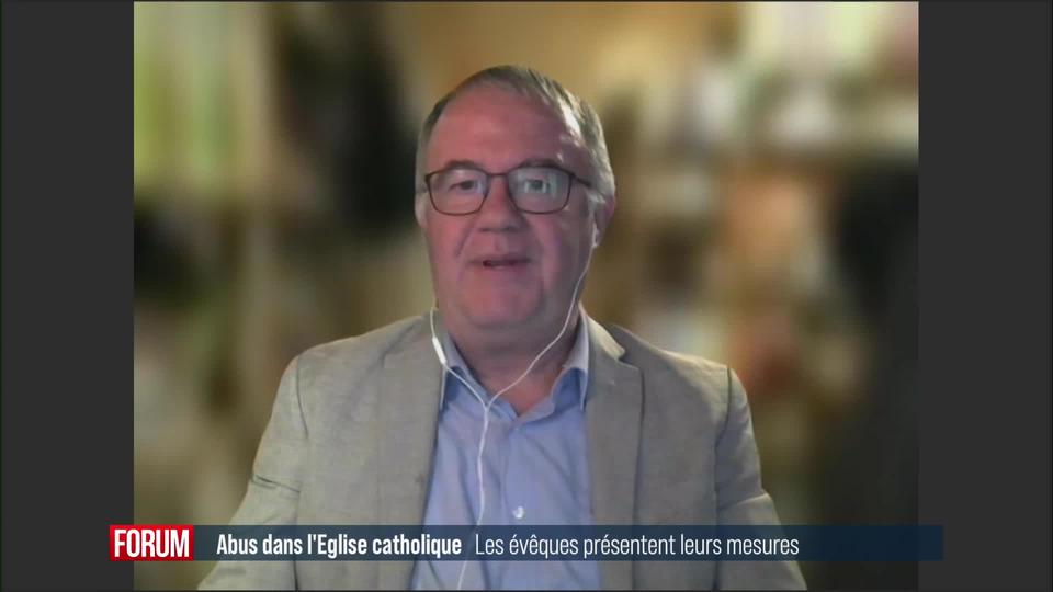 La Conférence des évêques présente ses mesures contre les abus sexuels: interview de Roland Loos et Sylvie Perrinjaquet