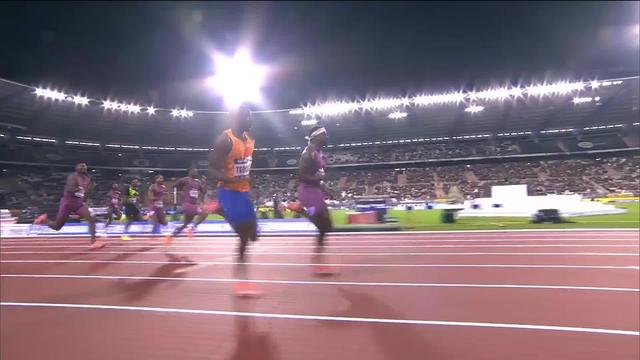 Bruxelles (BEL), 200m messieurs: belle victoire de Kenneth Bednarek (USA), Letsile Tebogo (BOT) termine 2e