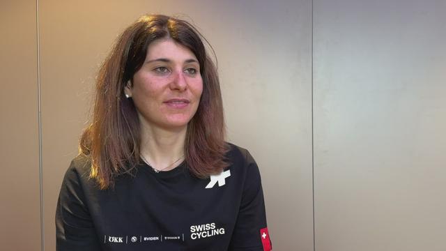 Cyclisme, Mondiaux de Zurich 2024: Elise Chabbey répond aux questions de RTS Sport