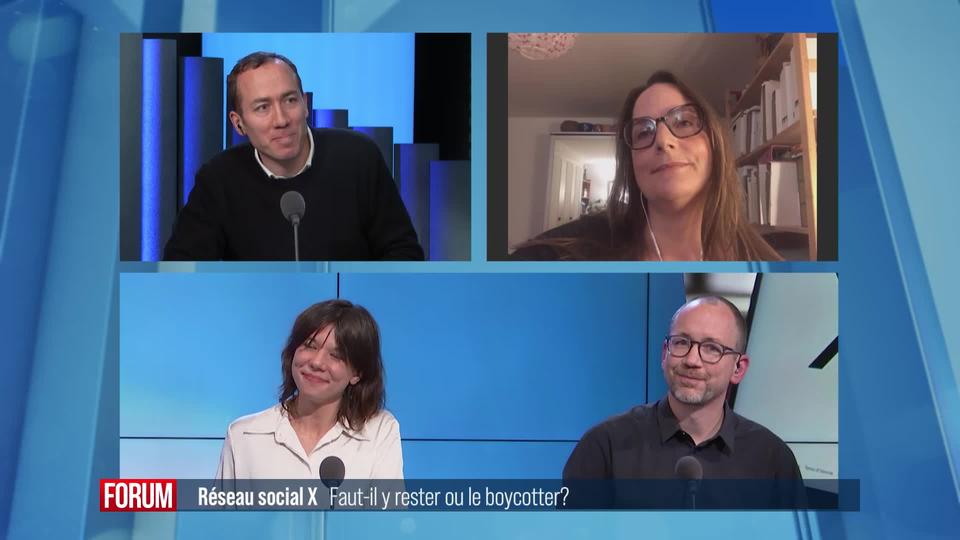 Faut-il rester sur X ou boycotter le réseau social? Débat entre Valentine Python et Benoît Gaillard