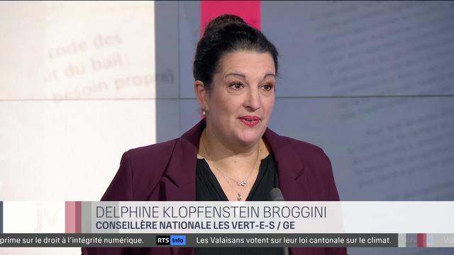 Delphine Klopfenstein Broggini (Vert-e-s-GE): “Je me réjouis du non aux autoroutes des Genevois, directement concernés par le projet'' (vidéo)