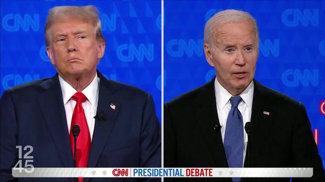 Joe Biden et Donald Trump ont débattu pendant 90 minutes sur fond d'invectives