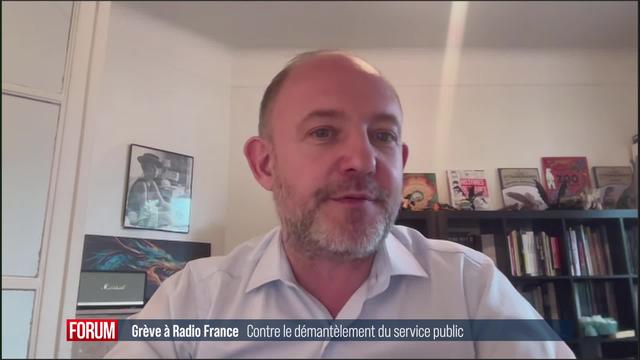 Grève à Radio France contre la suspension de Guillaume Meurice: interview d’Alexis Lévrier