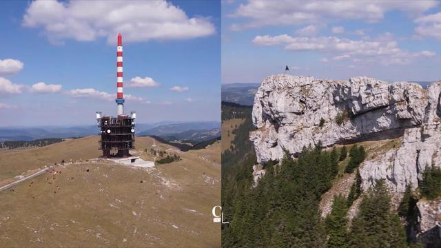 Le match au sommet entre le Chasseral, dans le canton de Berne, et le Chasseron, dans le canton de Vaud