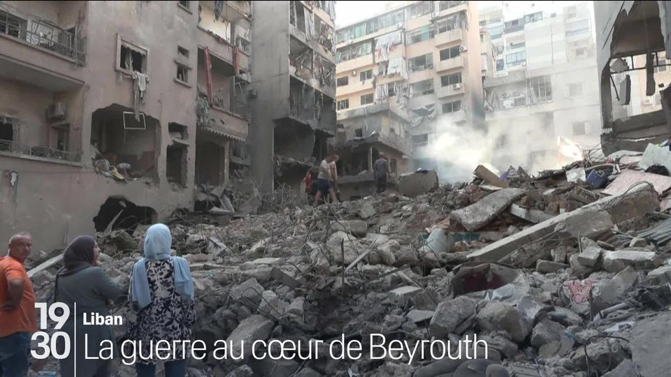 Pour la première fois, l'armée israélienne a frappé le cœur de Beyrouth