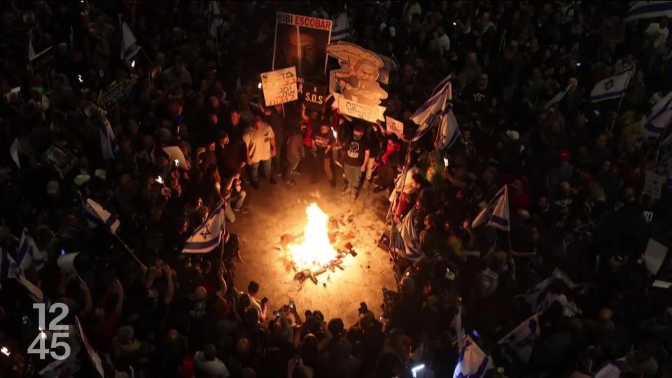 La contestation anti-Netanyahou grandit dans les rues israéliennes