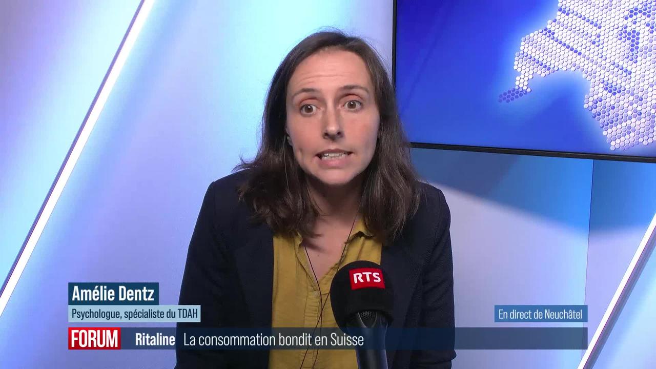 La Ritaline, utile contre les troubles de l’attention, toujours plus consommée en Suisse: interview d’Amélie Dentz (vidéo)