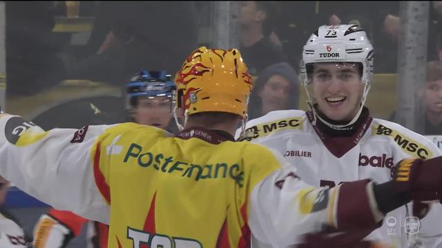 Hockey sur glace, National League: les Aigles remportent le derby face à Ajoie (6-3)