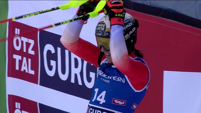 Gurgl (AUT), slalom dames, 2e manche: Wendy Holdener (SUI) manque le coche