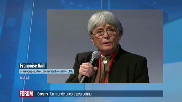 Les océans, ces milieux naturels encore largement méconnus: interview de Françoise Gaill