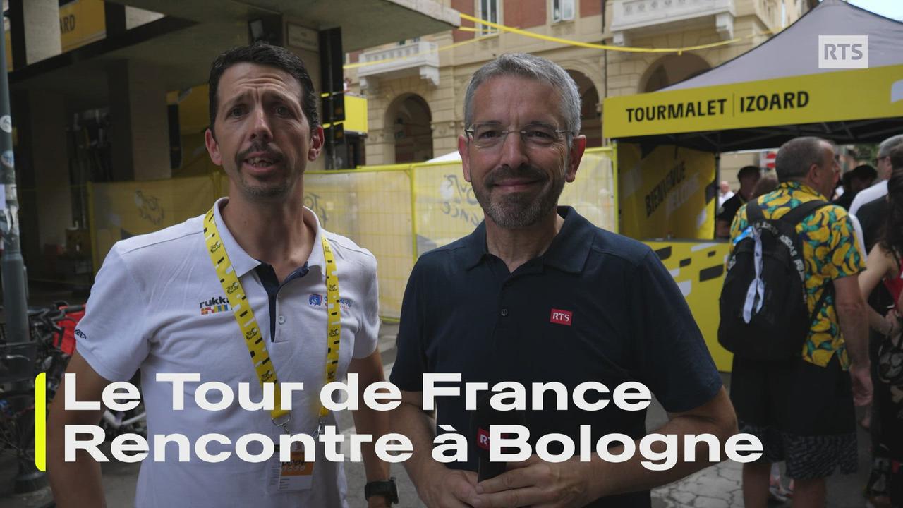 Tour de France: rencontre avec Steve Morabito à Bologne