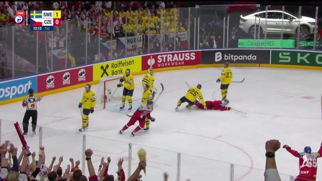 Hockey, championnats du monde: les Tchèques renversent les Suédois 7 buts à 3