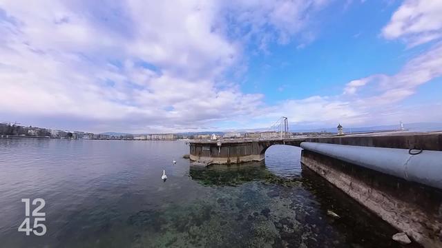 Pour économiser l'électricité, une nouvelle buse est testée sur le Jet d'eau de Genève.