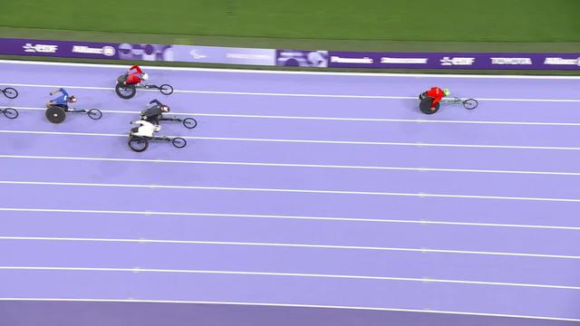 Paralympiques, athlétisme, finale 800m T54 messieurs: Marcel Hug (SUI) se pare de bronze !