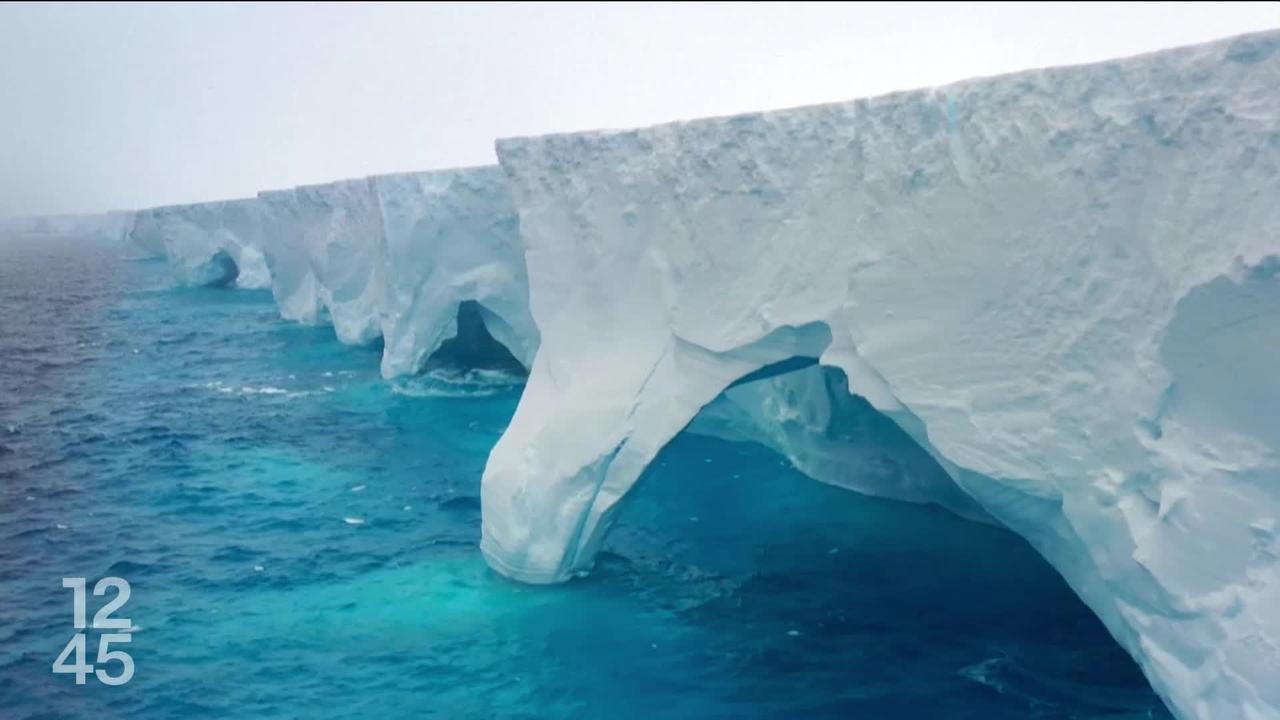 Le plus gros iceberg jamais observé dérive dans l’océan Antarctique